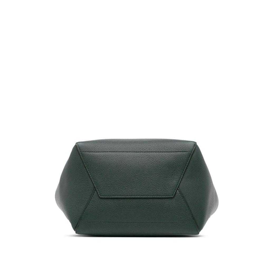 Celine Medium Leather Seau Sangle Bucket