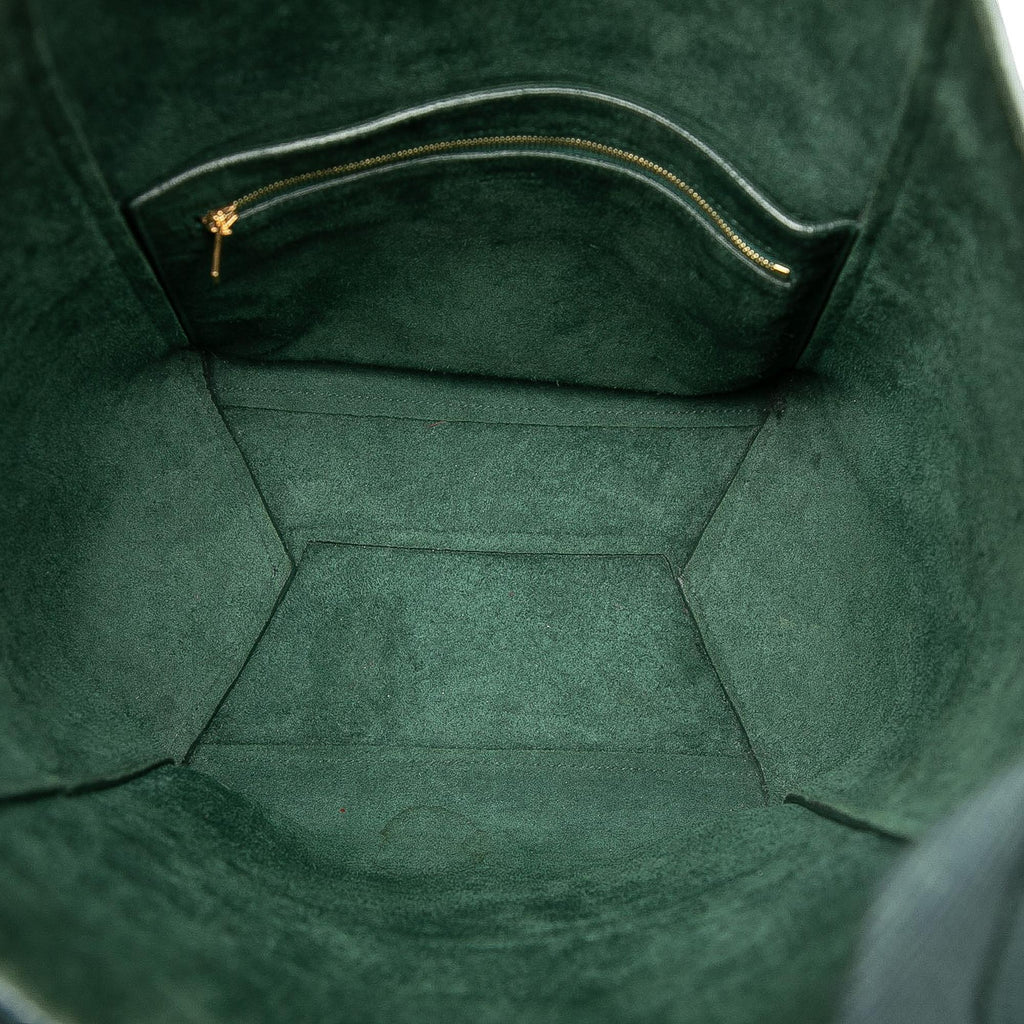 Celine Medium Leather Seau Sangle Bucket