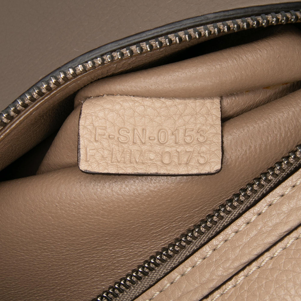 Celine Medium Leather Trapeze Satchel