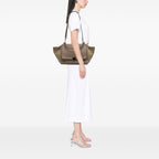 Celine Medium Leather Trapeze Satchel