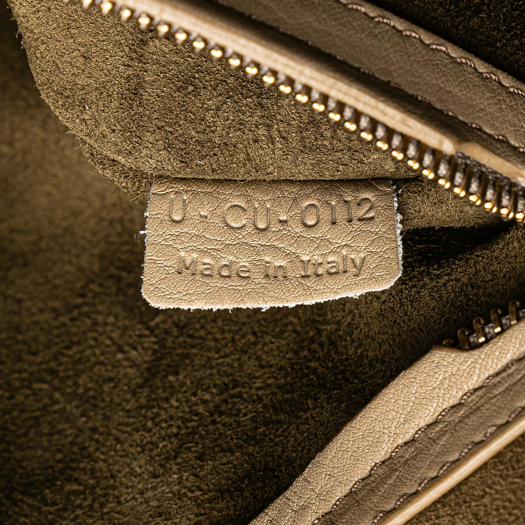 Celine Medium Luggage Leather Phantom Tote