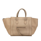 Celine Medium Luggage Leather Phantom Tote