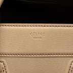 Celine Medium Luggage Leather Phantom Tote