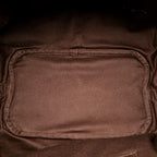 Celine Medium Macadam Bittersweet Canvas Handbag (SHG-m3uck6)