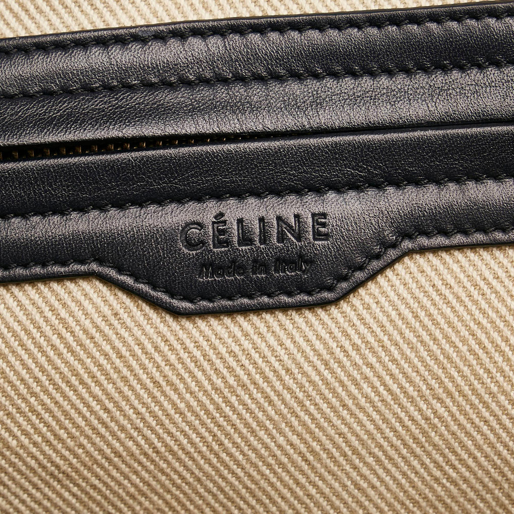 Celine Medium Phantom Luggage Canvas Handbag (SHG-34181)