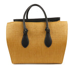 Celine Medium Raffia Tie Tote (SHG-ViQiUy)