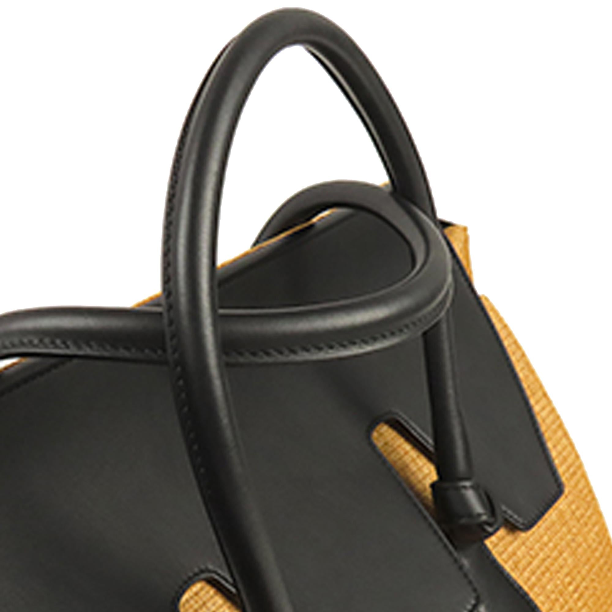 Celine Medium Raffia Tie Tote (SHG-ViQiUy)