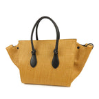 Celine Medium Raffia Tie Tote (SHG-ViQiUy)