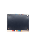 Celine Medium Striped Canvas Phantom Luggage Tote