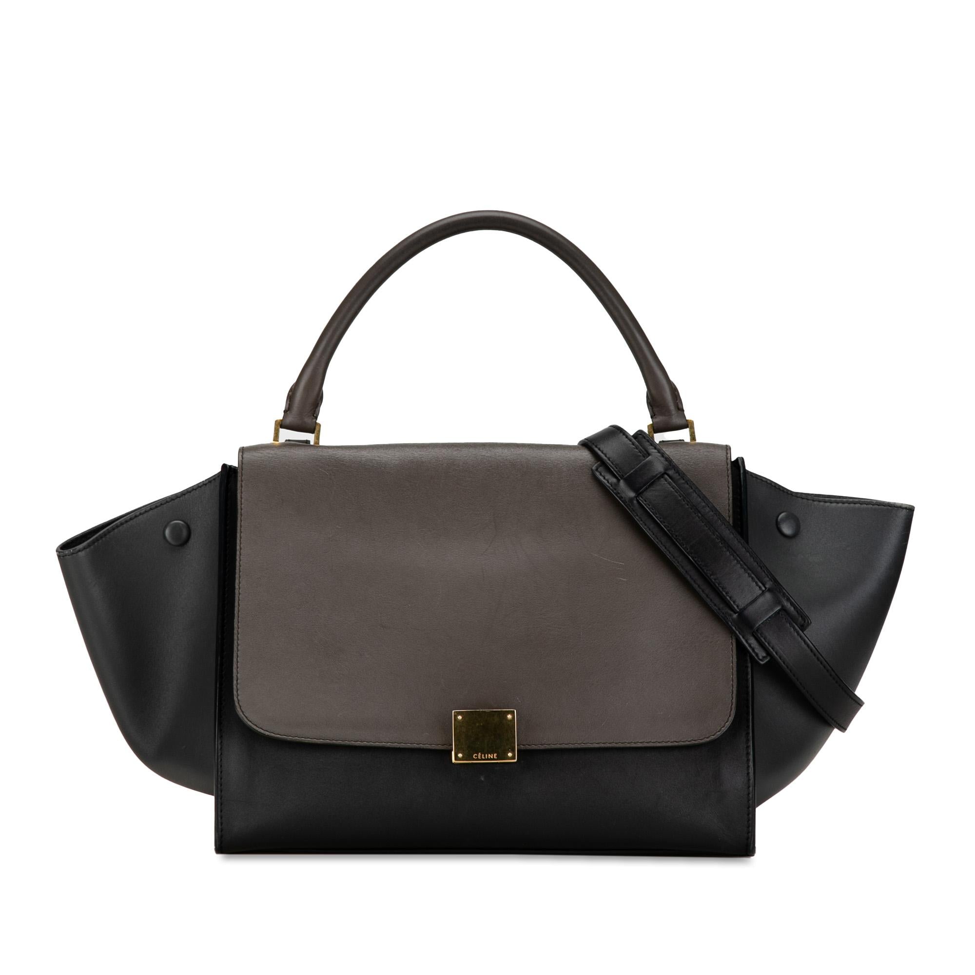Celine Medium Trapeze Satchel (SHG-Bv80jS)