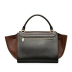 Celine Medium Trapeze Tricolor Satchel (SHG-CdZq7W)