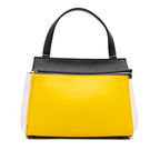 Celine Medium Tricolor Leather Edge Handbag