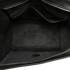 Celine Medium Tricolor Leather Trapeze Satchel
