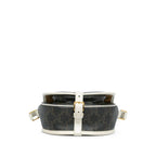 Celine Medium Triomphe Coated Canvas Folco Crossbody