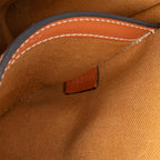 Celine Medium Triomphe Coated Canvas Folco Crossbody
