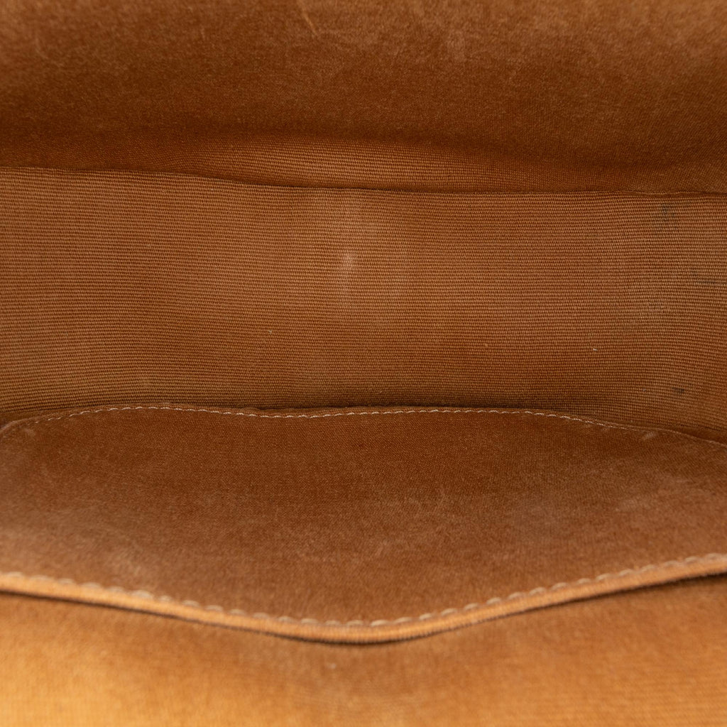 Celine Medium Triomphe Coated Canvas Folco Crossbody