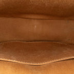 Celine Medium Triomphe Coated Canvas Folco Crossbody