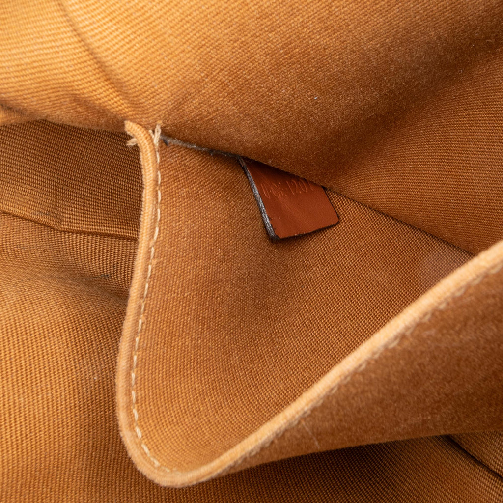 Celine Medium Triomphe Coated Canvas Folco Crossbody
