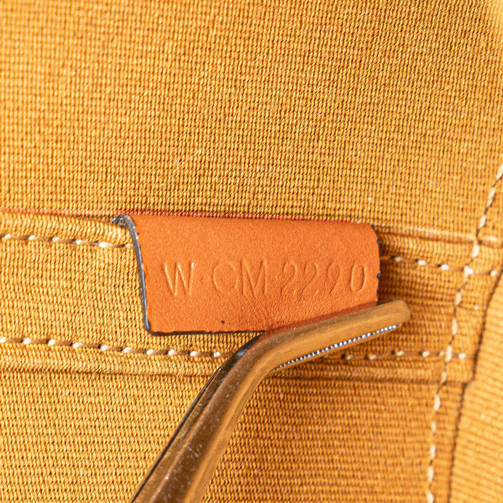 Celine Medium Triomphe Coated Canvas Tambour Crossbody