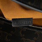 Celine Medium Triomphe Coated Canvas Vertical Cabas Satchel