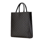 Celine Medium Triomphe Coated Canvas Vertical Cabas Satchel