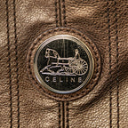 Celine Metallic Leather Hobo (SHG-cobfE9)