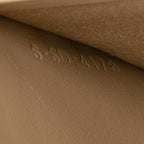 Celine Metallic Leather Zip Continental Wallet (SHF-19483)