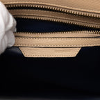 Celine Micro Bicolor Leather Luggage Tote