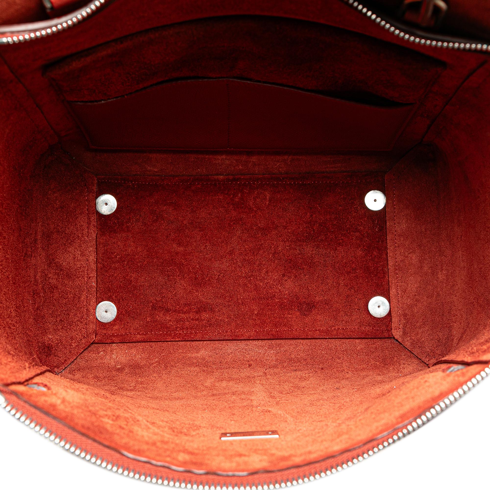 Celine Micro Leather Belt Satchel (SHG-0snDRH)