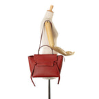 Celine Micro Leather Belt Satchel (SHG-0snDRH)