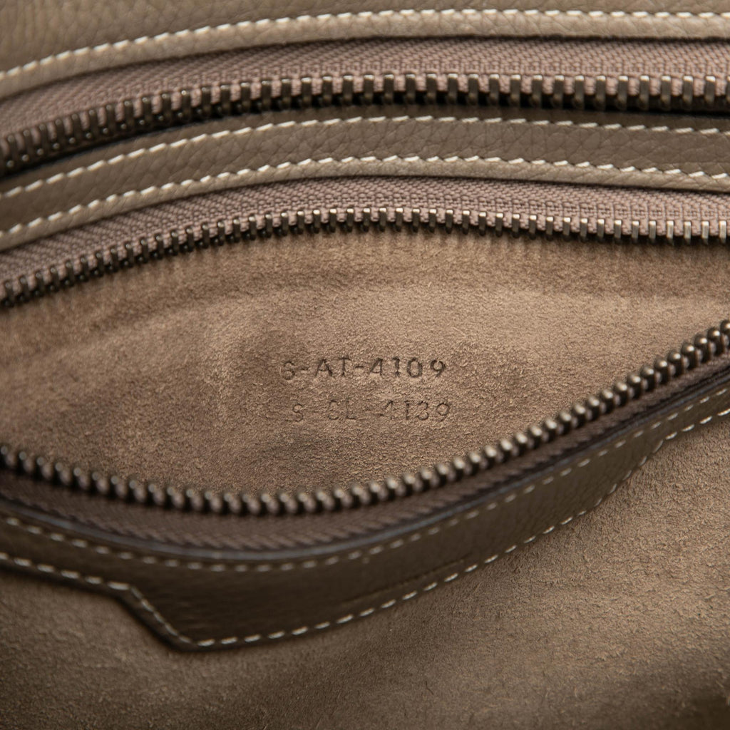 Celine Micro Leather Luggage Tote