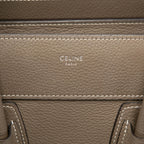 Celine Micro Leather Luggage Tote