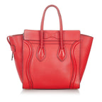 Celine Micro Luggage Leather Handbag (SHG-37633)