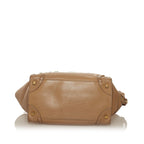 Celine Micro Luggage Tote Leather Handbag (SHG-P8orBT)