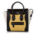Celine Micro Luggage Tricolor Tote Leather Handbag (SHG-30951)