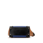 Celine Micro Tricolor Leather Luggage Tote