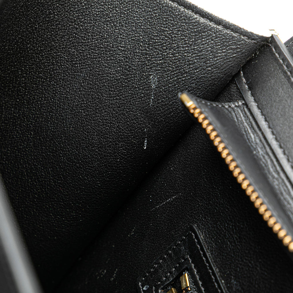 Celine Micro Tricolor Leather Luggage Tote