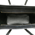 Celine Micro Tricolor Leather Luggage Tote