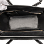 Celine Micro Tricolor Leather Luggage Tote