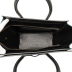 Celine Micro Tricolor Leather Luggage Tote