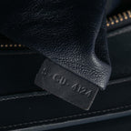 Celine Micro Tricolor Leather Luggage Tote