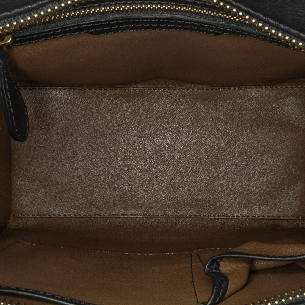 Celine Micro Tricolor Luggage Tote (SHG-oH1S4a)