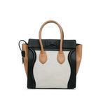 Celine Micro Tricolor Luggage Tote (SHG-rmDxa0)