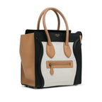 Celine Micro Tricolor Luggage Tote (SHG-VCdAy0)