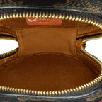 Celine Micro Triomphe Coated Canvas Heart Crossbody