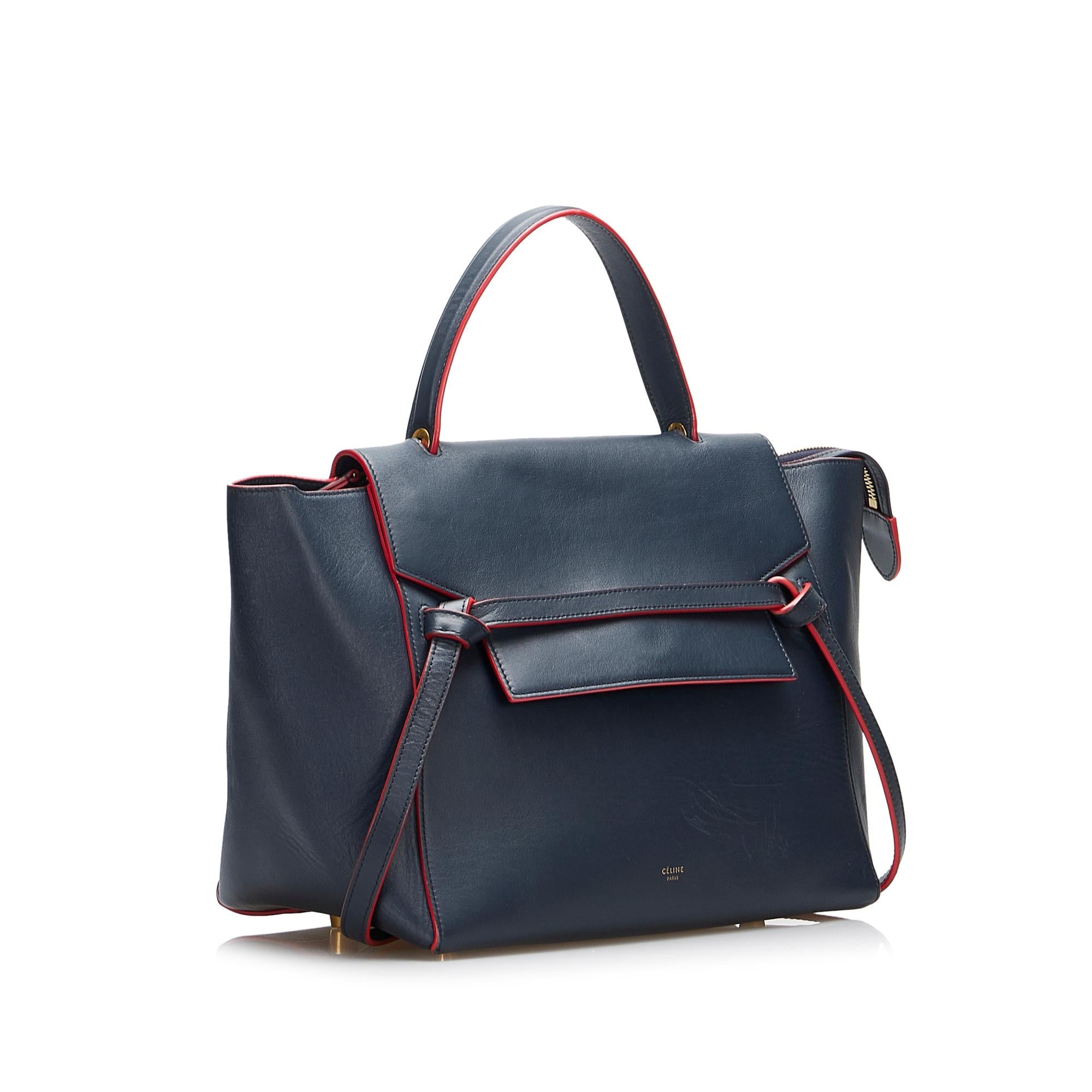 Celine Mini Belt Satchel (SHG-DaS4Vq)