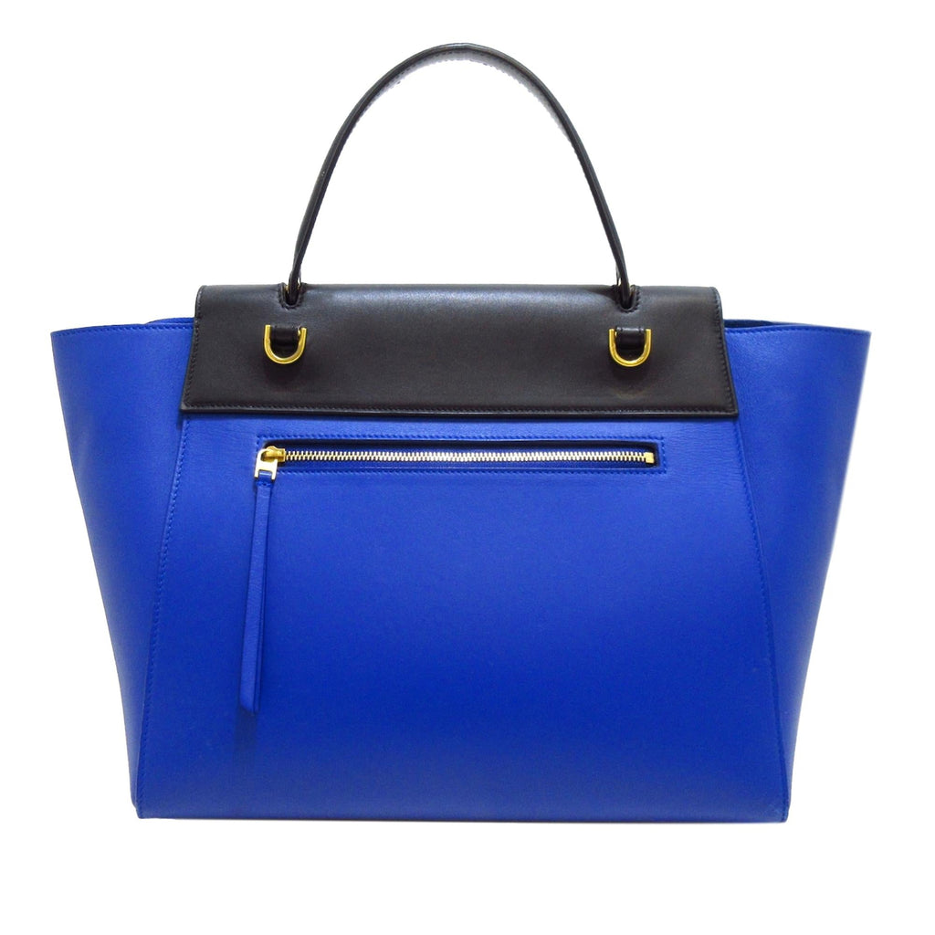 Celine Mini Belt Tricolor Satchel (SHG-JMn0ji)
