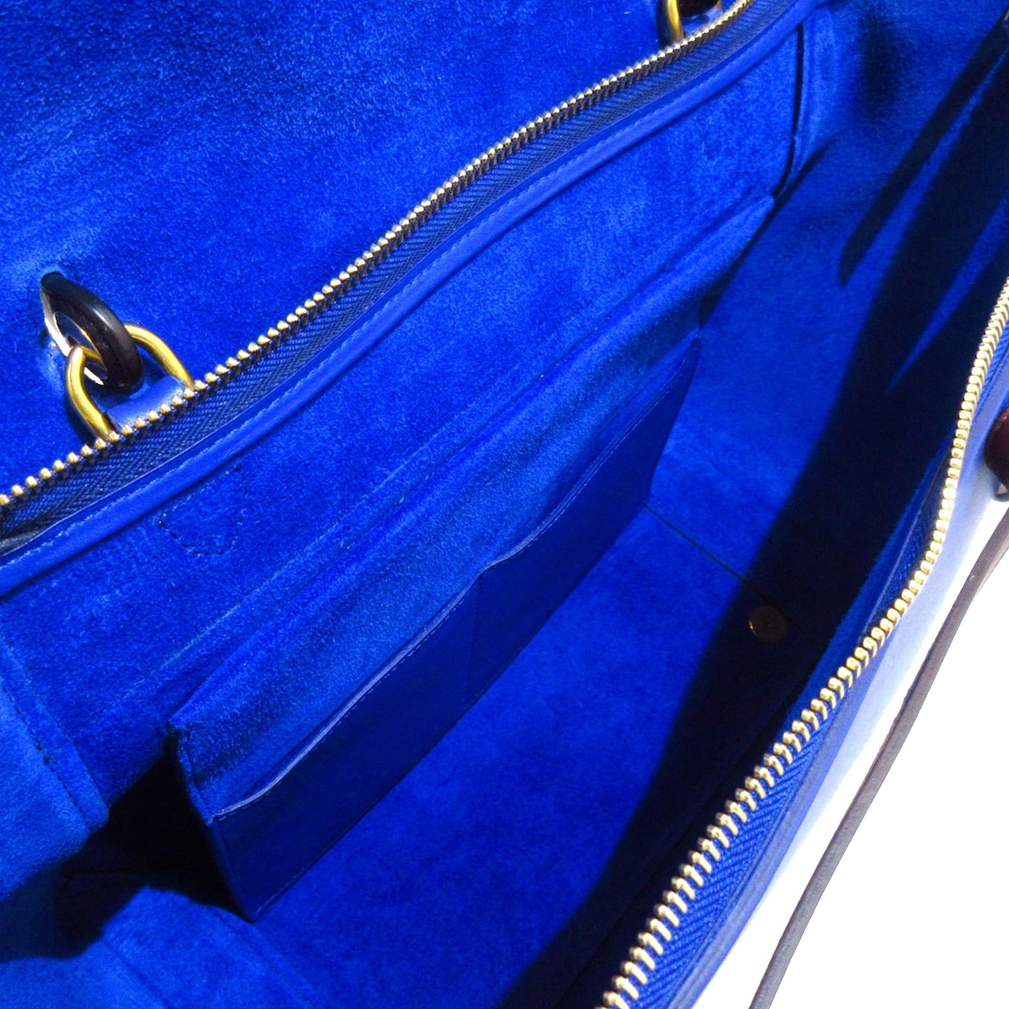 Celine Mini Belt Tricolor Satchel (SHG-JMn0ji)