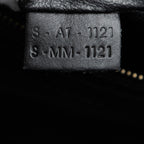 Celine Mini Bicolor Canvas and Leather Luggage Tote