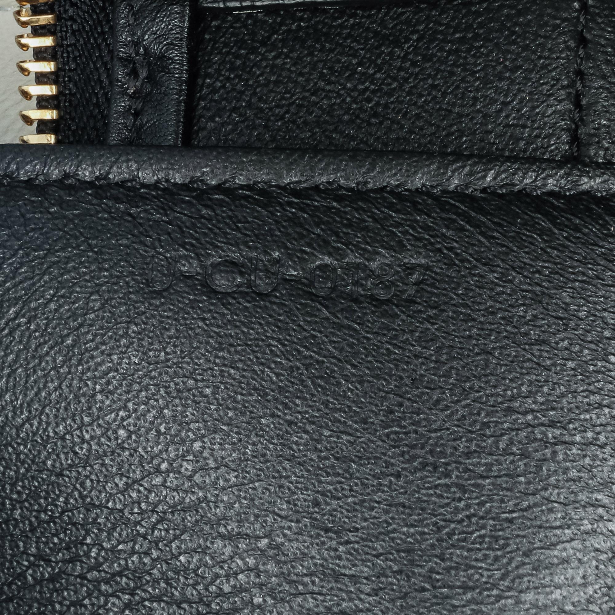 Celine Mini Bicolor Leather Belt Satchel